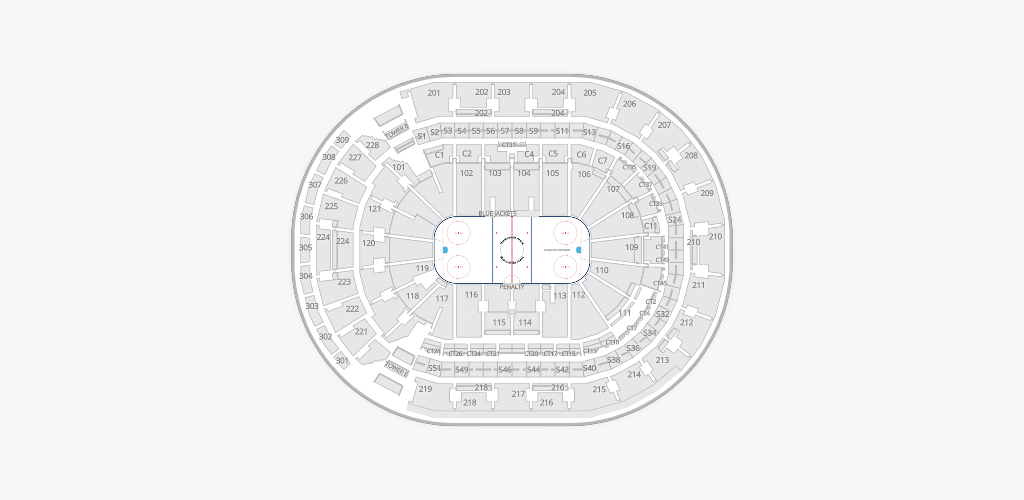 Nationwide Arena Seating Chart