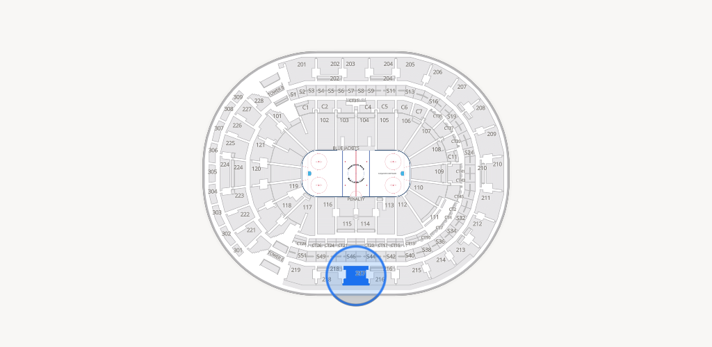 Nationwide Arena Seating Chart