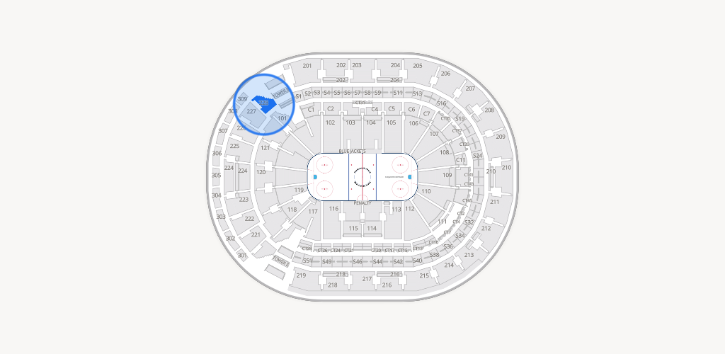 Nationwide Arena Seating Chart