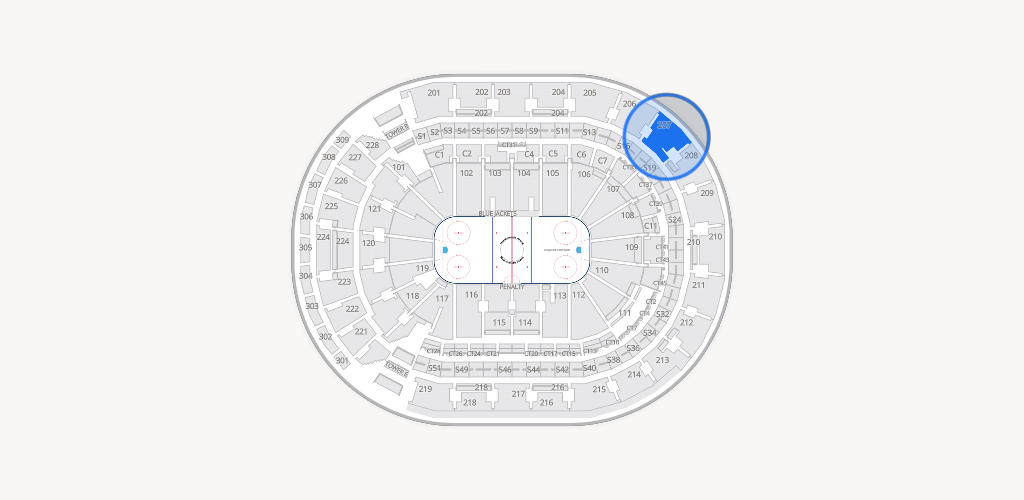 Nationwide Arena Seating Chart