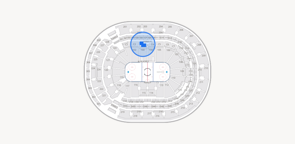Nationwide Arena Seating Chart