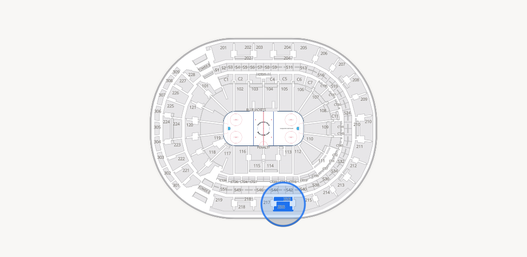 Nationwide Arena Seating Chart
