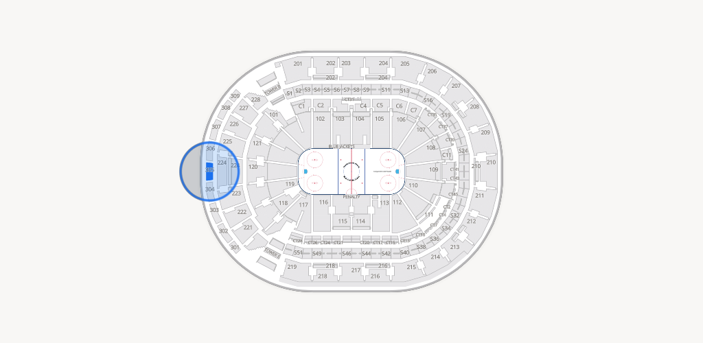 Nationwide Arena Seating Chart