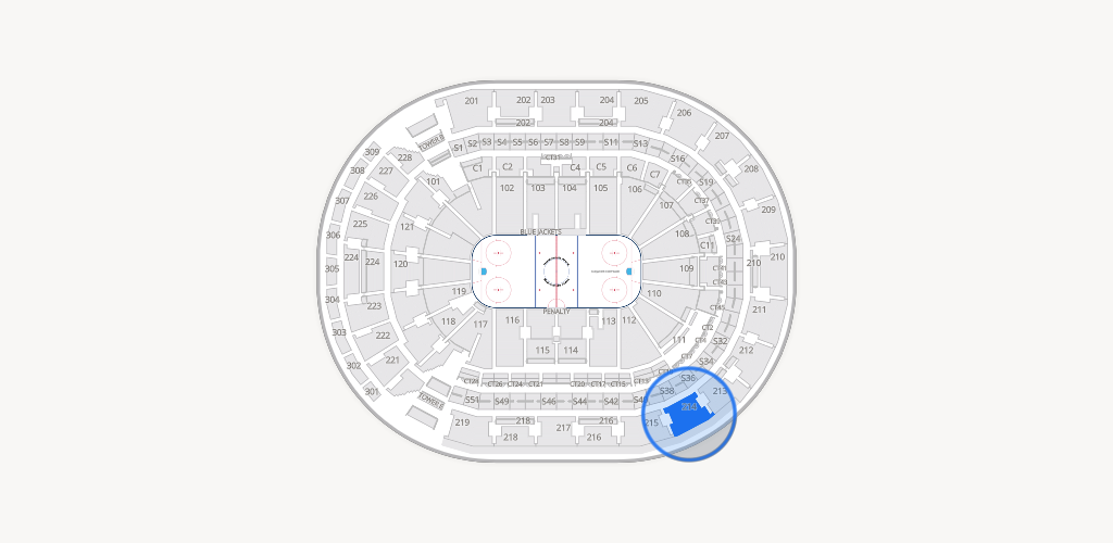 Nationwide Arena Seating Chart