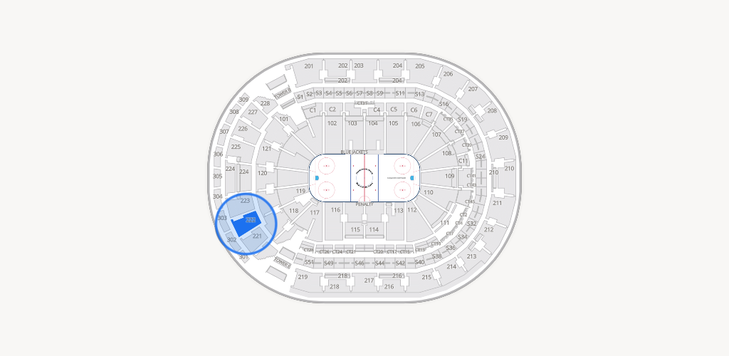 Nationwide Arena Seating Chart