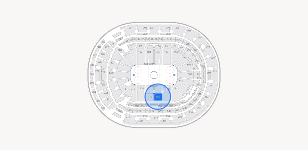 Nationwide Arena Seating Chart