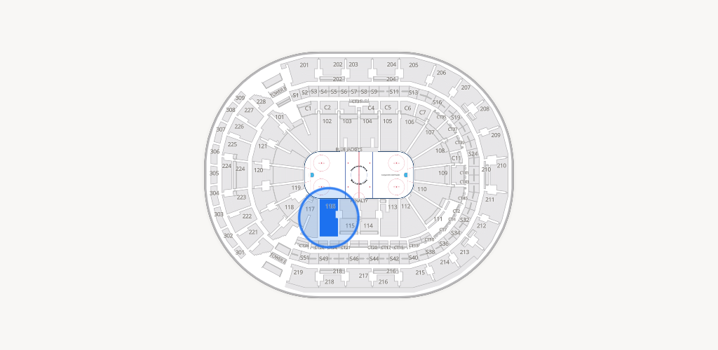 Nationwide Arena Seating Chart