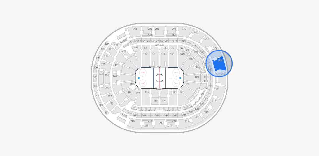 Nationwide Arena Seating Chart