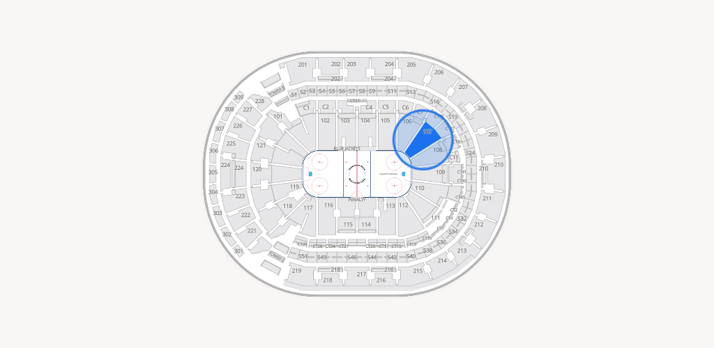 Nationwide Arena Seating Chart