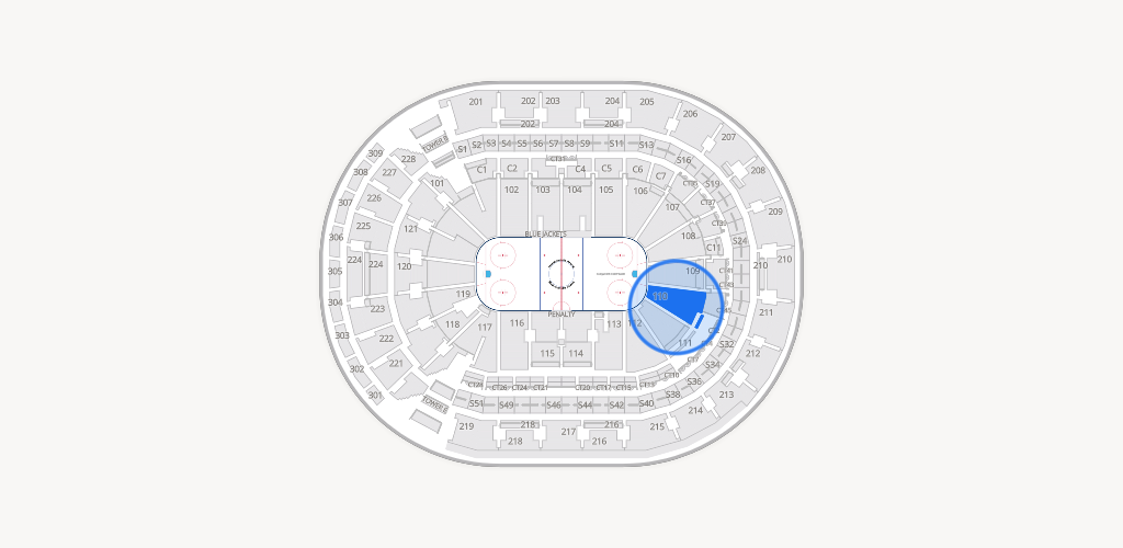 Nationwide Arena Seating Chart