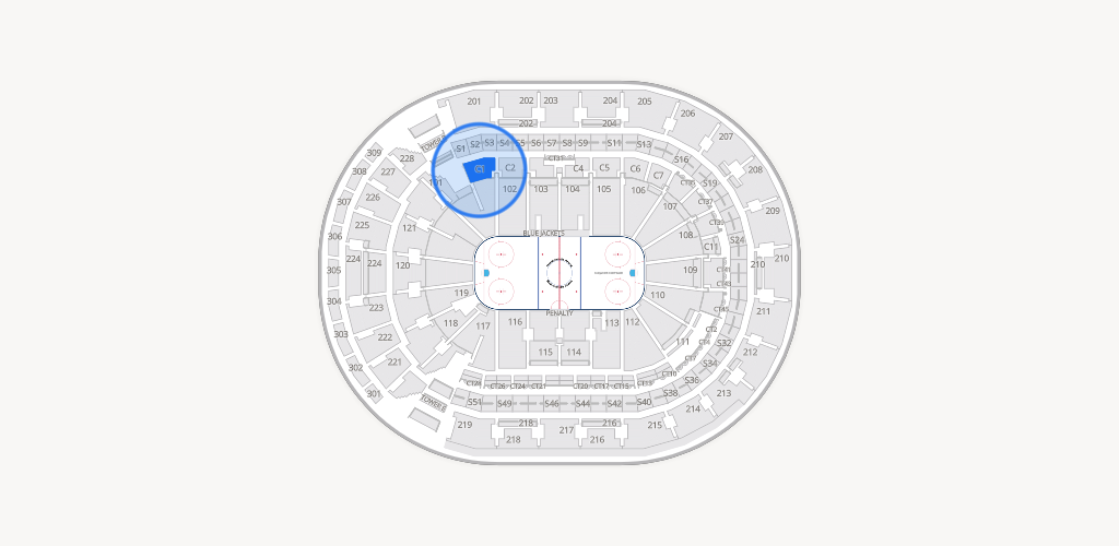 Nationwide Arena Seating Chart