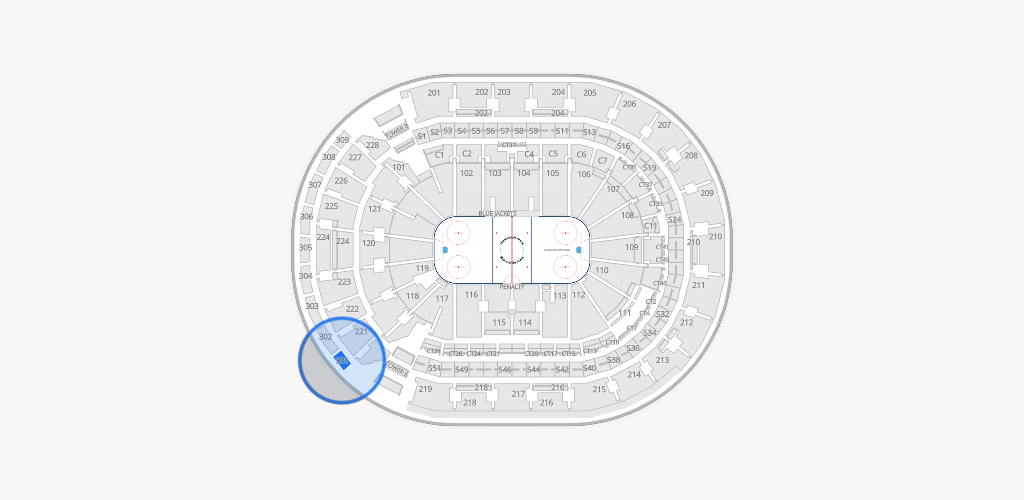 Nationwide Arena Seating Chart