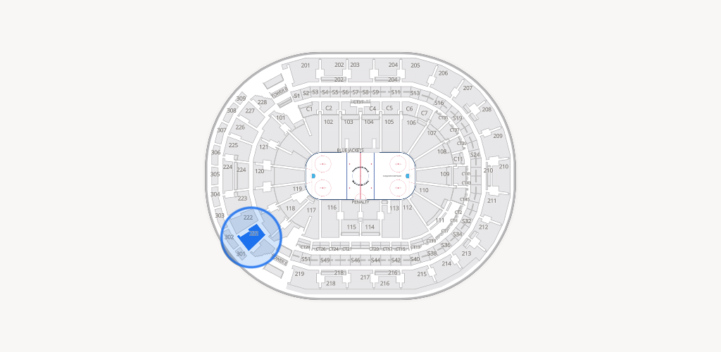 Nationwide Arena Seating Chart