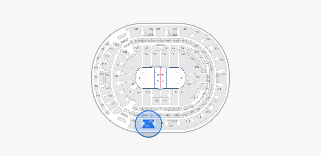 Nationwide Arena Seating Chart