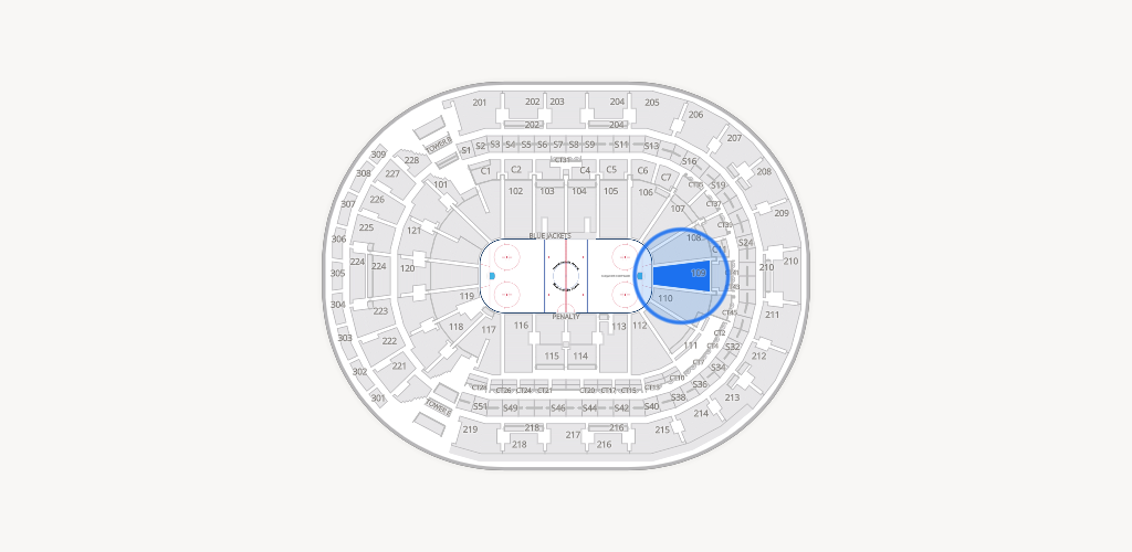Nationwide Arena Seating Chart