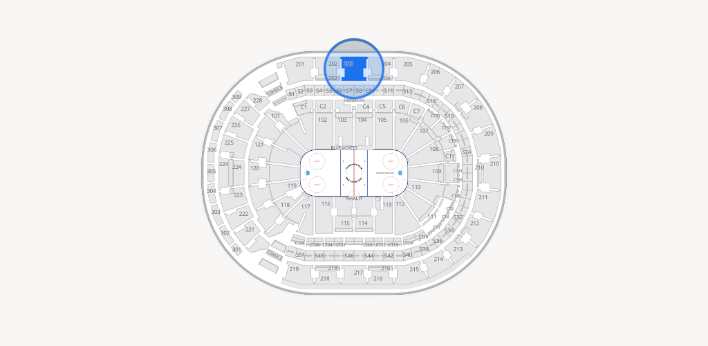 Nationwide Arena Seating Chart