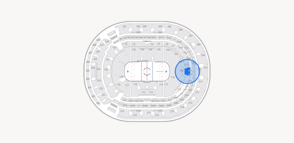 Nationwide Arena Seating Chart