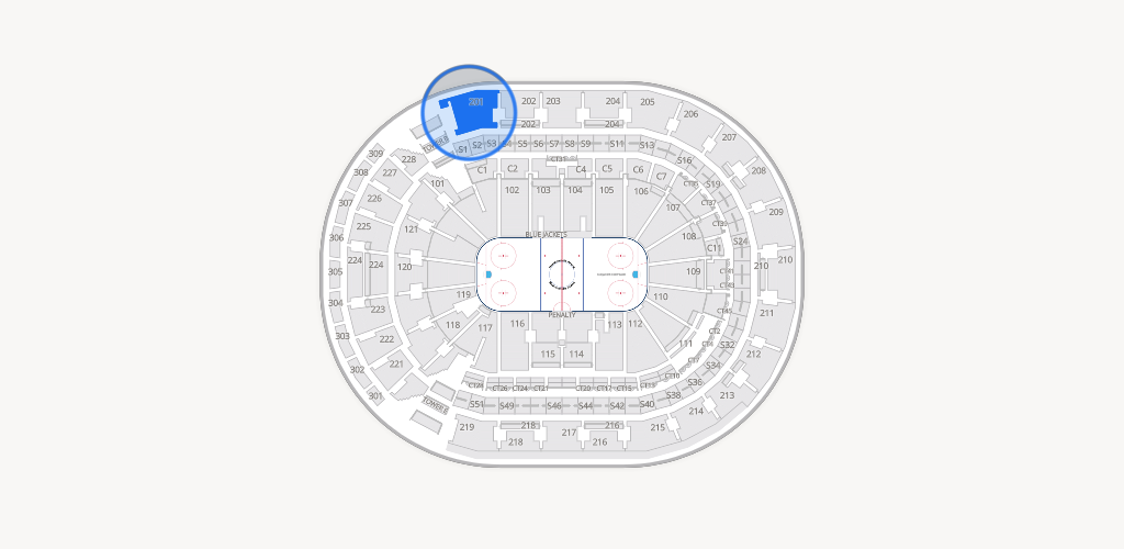Nationwide Arena Seating Chart
