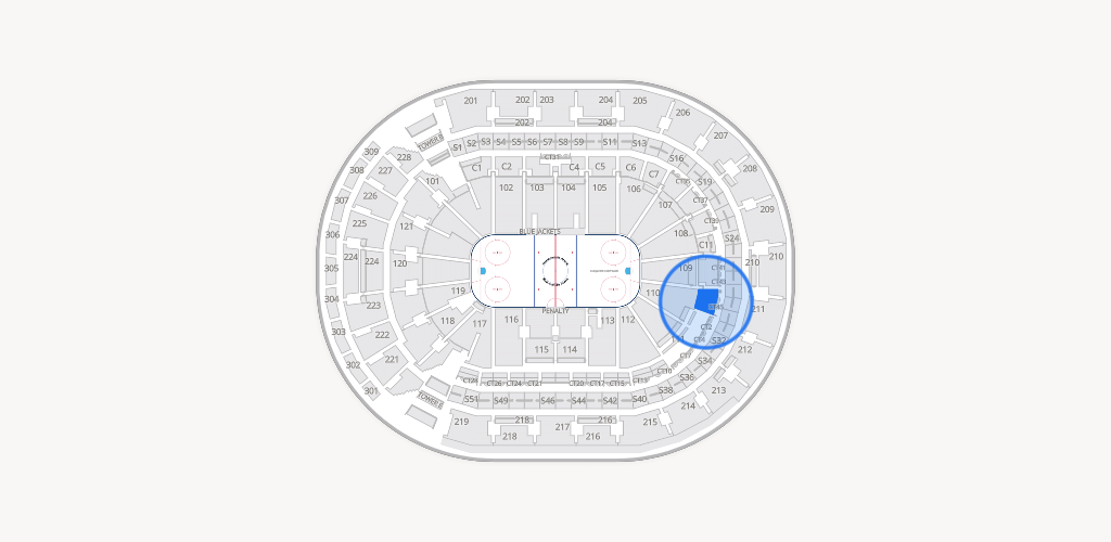 Nationwide Arena Seating Chart