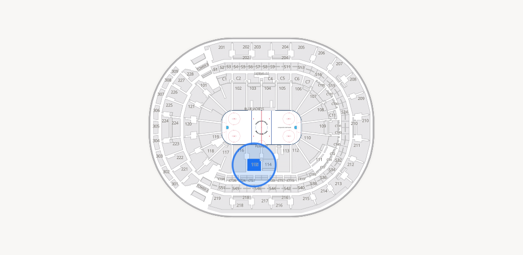 Nationwide Arena Seating Chart