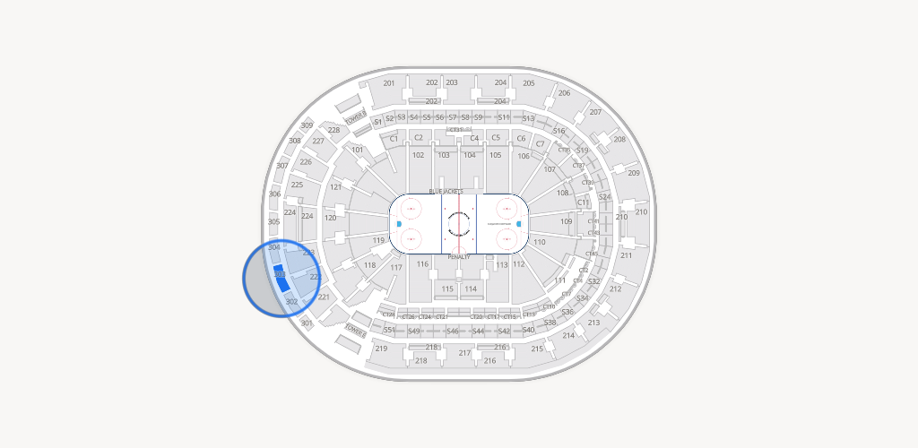 Nationwide Arena Seating Chart