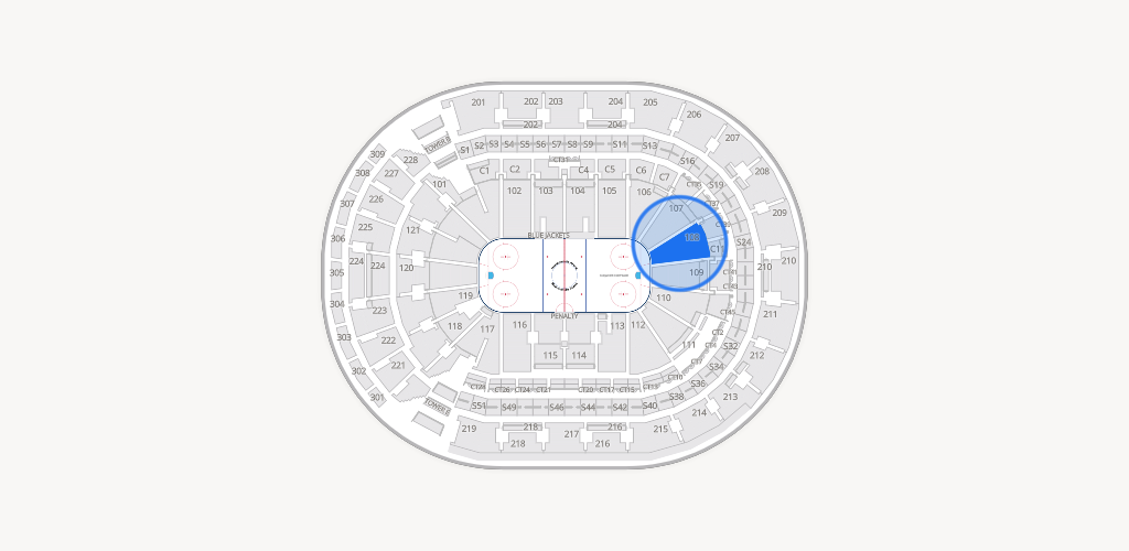 Nationwide Arena Seating Chart
