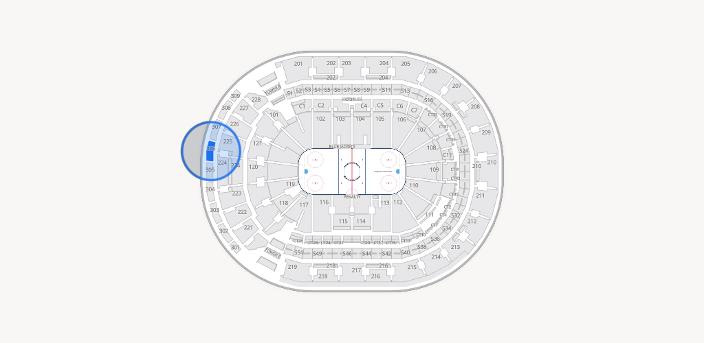 Nationwide Arena Seating Chart