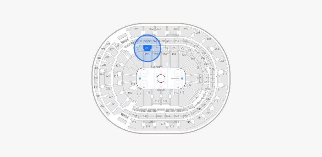 Nationwide Arena Seating Chart