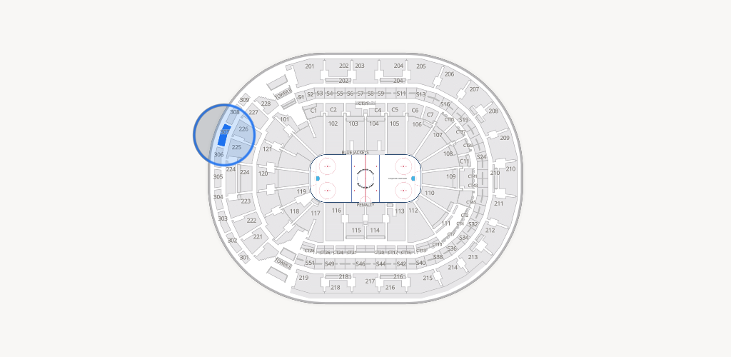 Nationwide Arena Seating Chart
