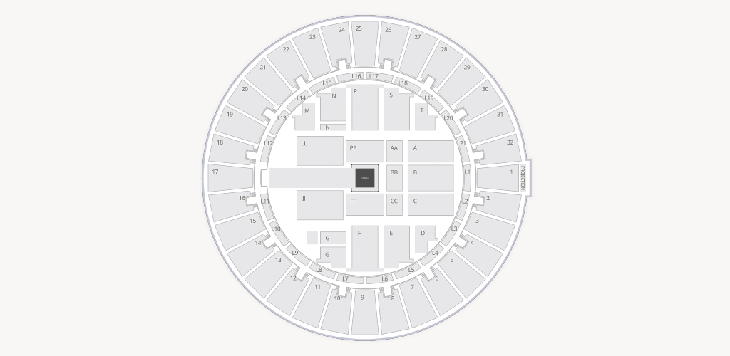 Neal S. Blaisdell Arena Seating Chart