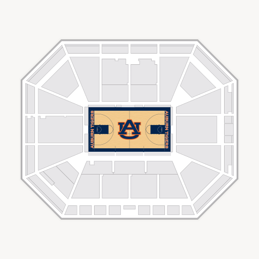 Neville Arena seating chart