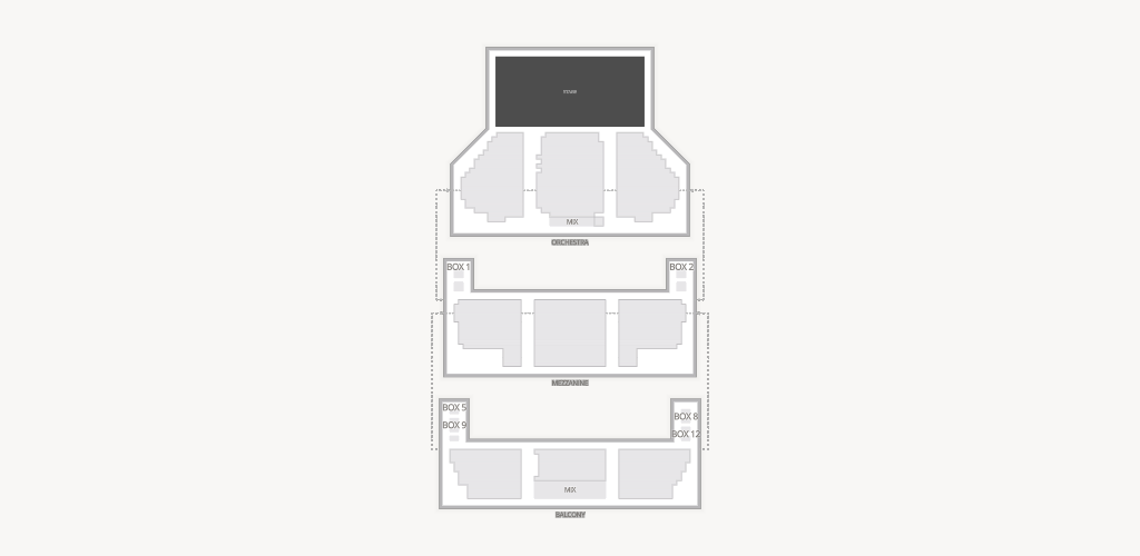 New Amsterdam Theatre Seating Chart
