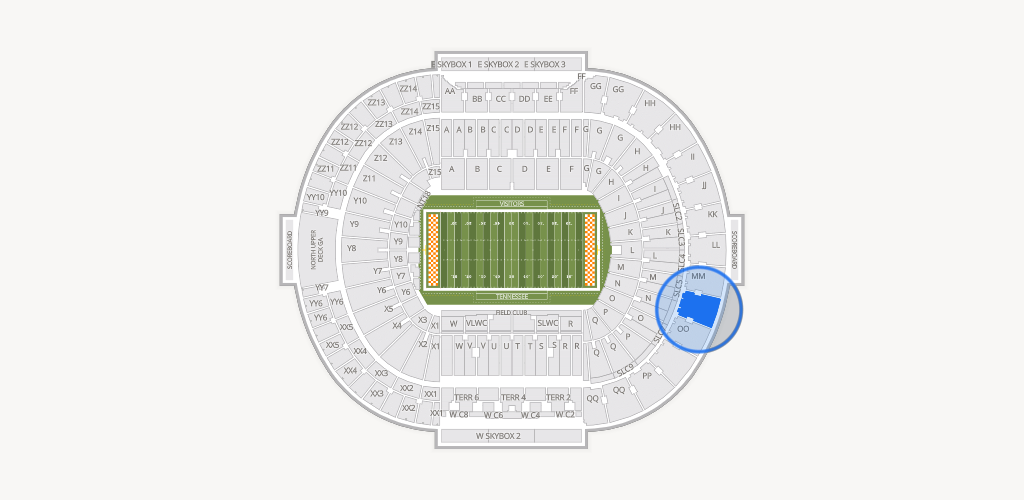 Neyland Stadium Seating Chart