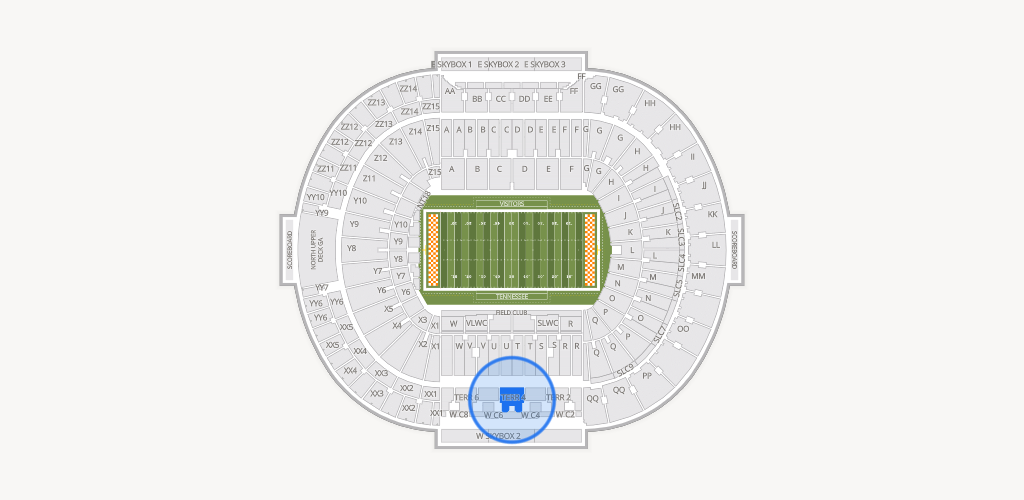 Neyland Stadium Seating Chart