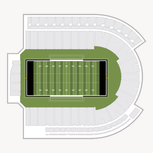 Nippert Stadium seating chart
