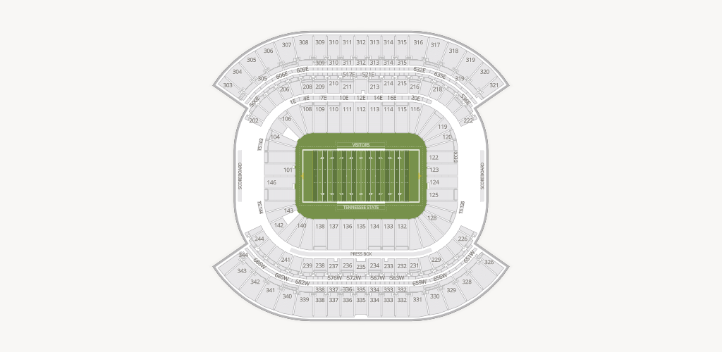Nissan Stadium Seating Chart