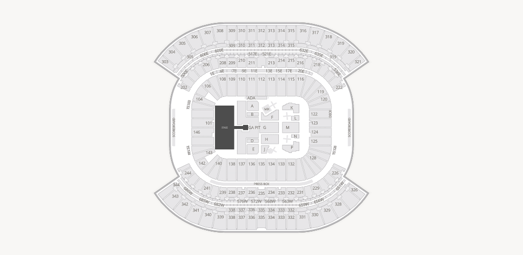 Nissan Stadium Seating Chart