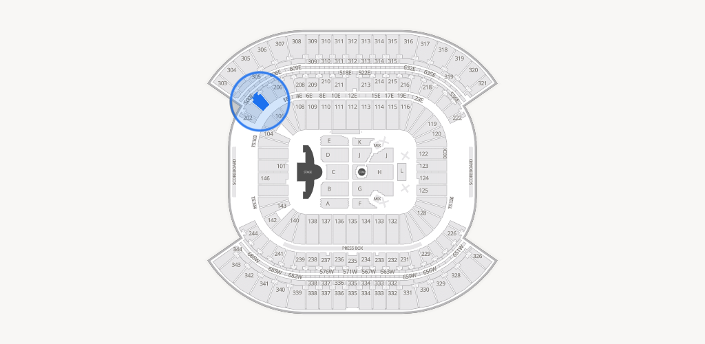Nissan Stadium Seating Chart