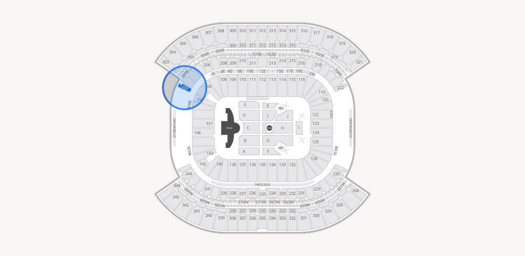Nissan Stadium Seating Chart