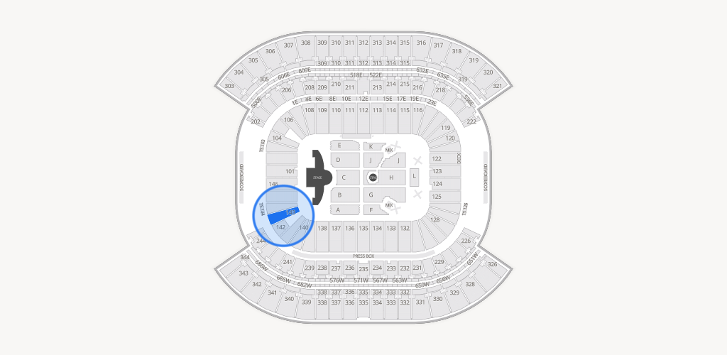 Nissan Stadium Seating Chart