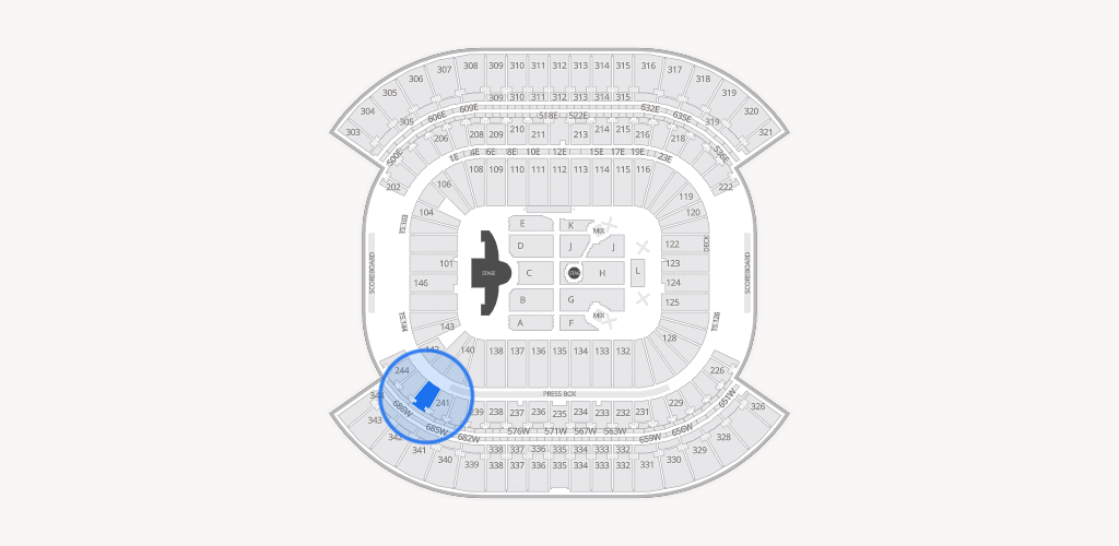 Nissan Stadium Seating Chart