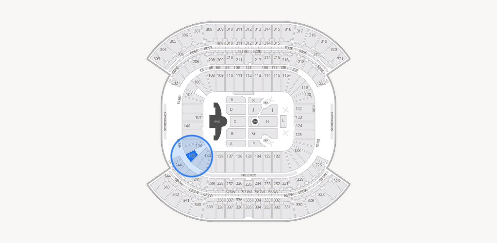 Nissan Stadium Seating Chart