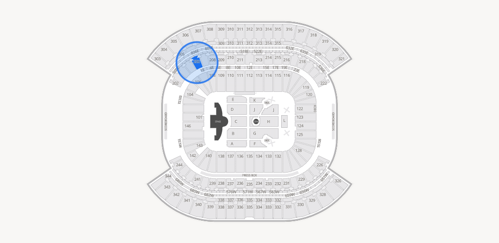 Nissan Stadium Seating Chart
