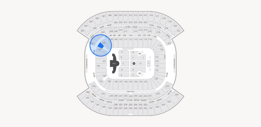 Nissan Stadium Seating Chart