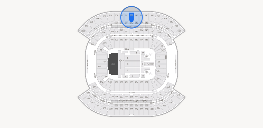 Nissan Stadium Seating Chart