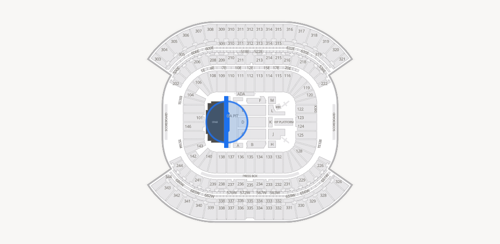 Nissan Stadium Seating Chart
