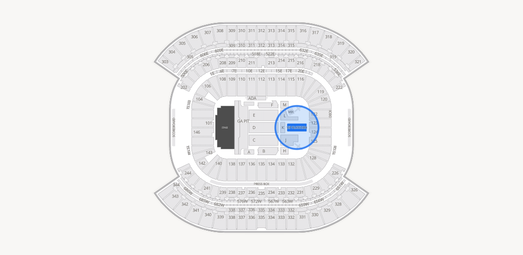 Nissan Stadium Seating Chart