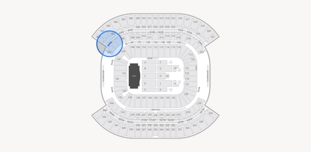 Nissan Stadium Seating Chart