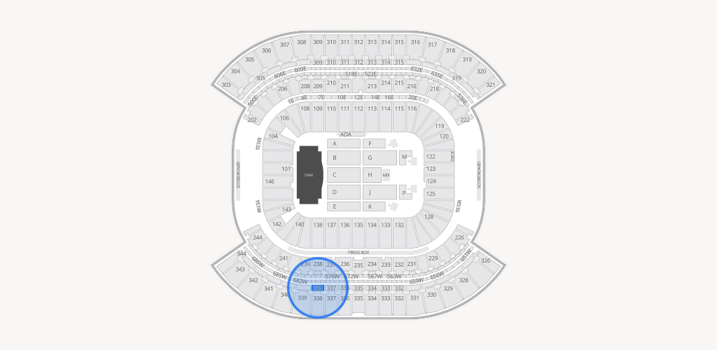 Nissan Stadium Seating Chart