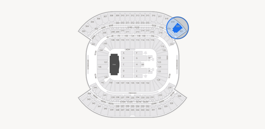 Nissan Stadium Seating Chart